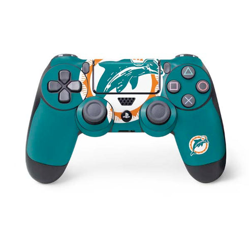 NFL Miami Dolphins Retro Logo PlayStation PS4 Skins