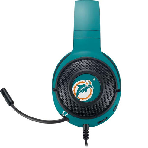 NFL Miami Dolphins Retro Logo Razer Kraken X Skin