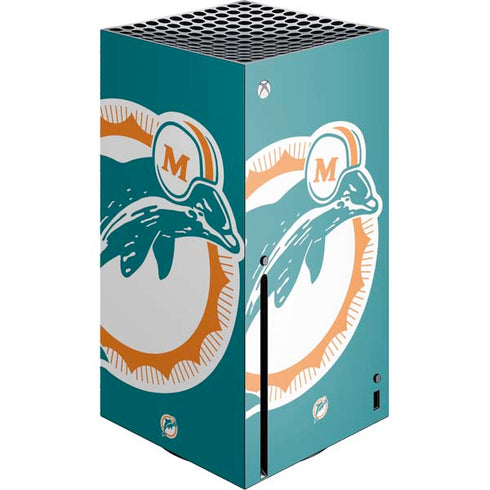 NFL Miami Dolphins Retro Logo Xbox Series X Skins