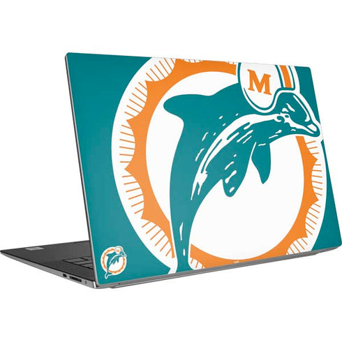 NFL Miami Dolphins Retro Logo Dell XPS Skin