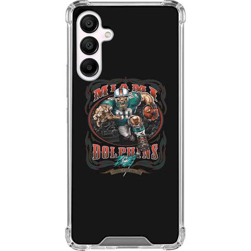 Liquid Blue NFL Miami Dolphins Running Back Galaxy A16 5G Clear Case
