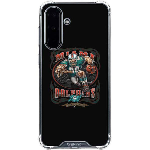 Liquid Blue NFL Miami Dolphins Running Back Galaxy A36 5G Clear Case