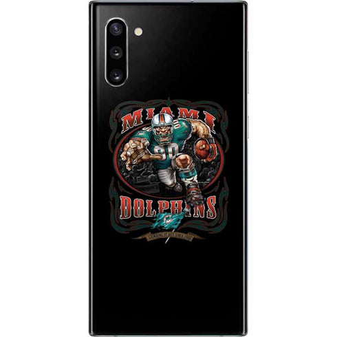 Liquid Blue NFL Miami Dolphins Running Back Galaxy Note 10 Skin