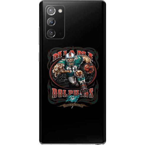 Liquid Blue NFL Miami Dolphins Running Back Galaxy Note20 5G Skin