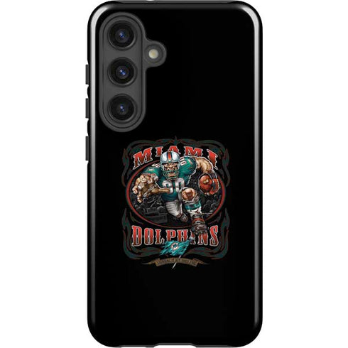 Liquid Blue NFL Miami Dolphins Running Back Galaxy S25 Impact Case