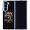 Liquid Blue NFL Miami Dolphins Running Back Galaxy Z Fold5 5G Clear Case