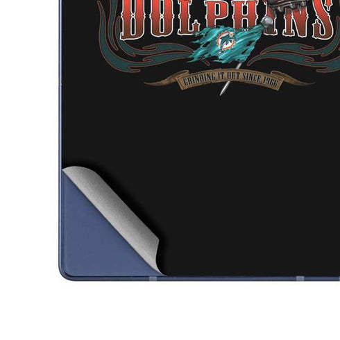 Liquid Blue NFL Miami Dolphins Running Back Galaxy Z Fold6 Skin