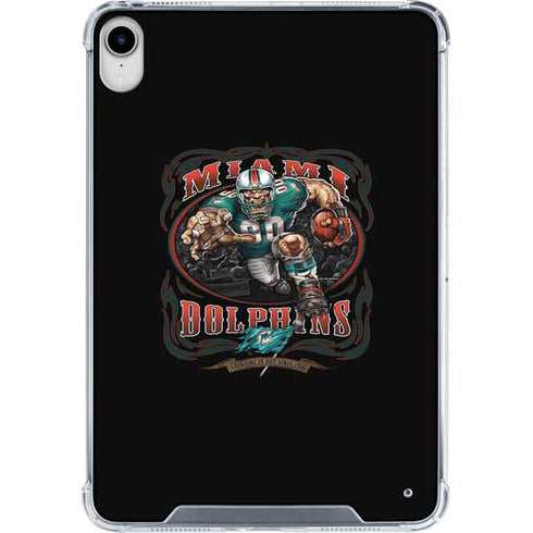 Liquid Blue NFL Miami Dolphins Running Back iPad 11th Gen (2025) Clear Case
