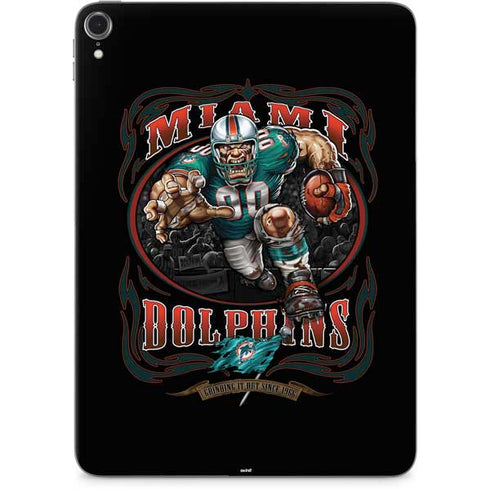 Liquid Blue NFL Miami Dolphins Running Back Apple iPad Pro Skin