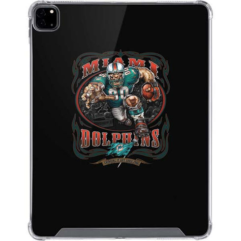 Liquid Blue NFL Miami Dolphins Running Back iPad Pro 12.9in (2020) Clear Case