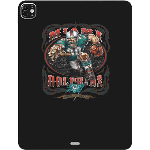 Liquid Blue NFL Miami Dolphins Running Back iPad Pro 13in M4 (2024) Skin