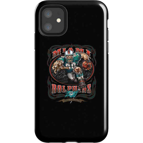 Liquid Blue NFL Miami Dolphins Running Back iPhone 11 Impact Case