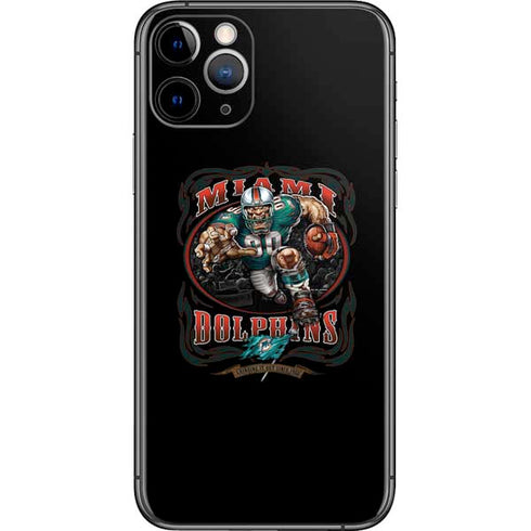 Liquid Blue NFL Miami Dolphins Running Back iPhone 11 Pro Skin