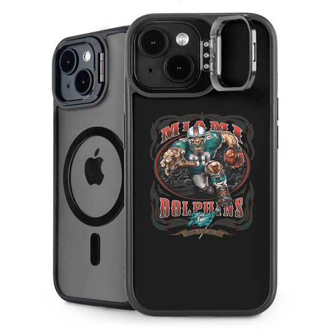 Liquid Blue NFL Miami Dolphins Running Back iPhone 14 Plus Kickstand Case