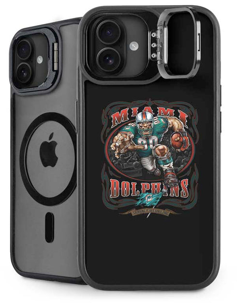 Liquid Blue NFL Miami Dolphins Running Back iPhone 16 Kickstand Case