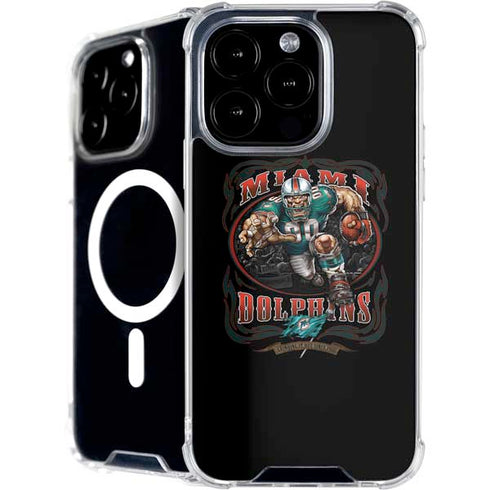 Liquid Blue NFL Miami Dolphins Running Back iPhone 16 Pro MagSafe Case