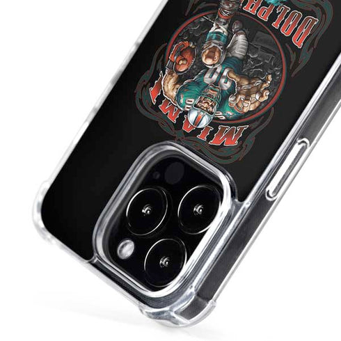 Liquid Blue NFL Miami Dolphins Running Back iPhone 16 Pro MagSafe Case