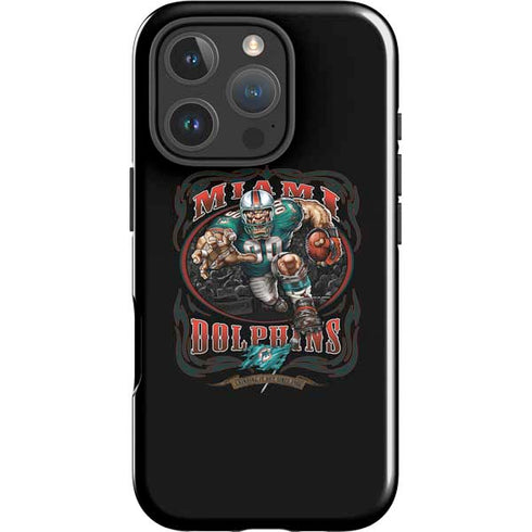 Liquid Blue NFL Miami Dolphins Running Back iPhone 16 Pro Max Impact Case