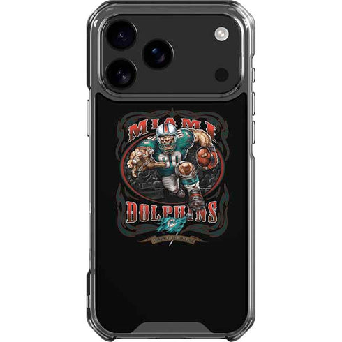 Liquid Blue NFL Miami Dolphins Running Back iPhone 18 Pro Max Clear Case