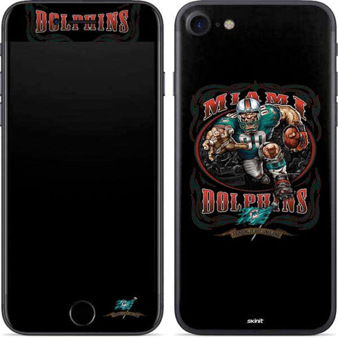 Liquid Blue NFL Miami Dolphins Running Back iPhone 8 Skin