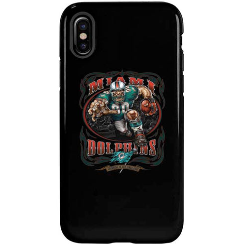 Liquid Blue NFL Miami Dolphins Running Back iPhone XS Pro Case