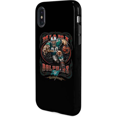 Liquid Blue NFL Miami Dolphins Running Back iPhone XS Pro Case