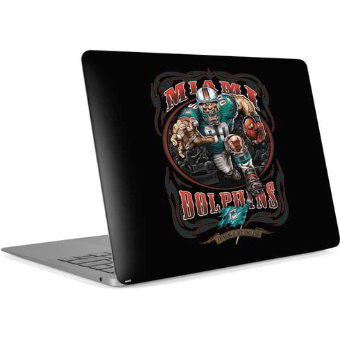 Liquid Blue NFL Miami Dolphins Running Back Apple MacBook Air Skin