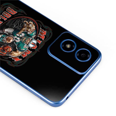 Liquid Blue NFL Miami Dolphins Running Back Moto G Play 4G (2024) Skin
