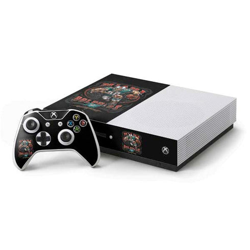 Liquid Blue NFL Miami Dolphins Running Back Xbox One S Console and Controller Bundle Skin