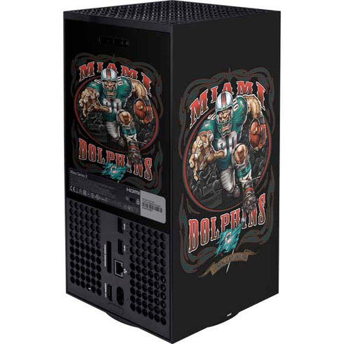 Liquid Blue NFL Miami Dolphins Running Back XBox Series X Digital Edition Bundle Skin