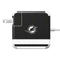 NFL Miami Dolphins Shutout 85W Power Adapter (15 and 17 inch MacBook Pro Charger) Skin