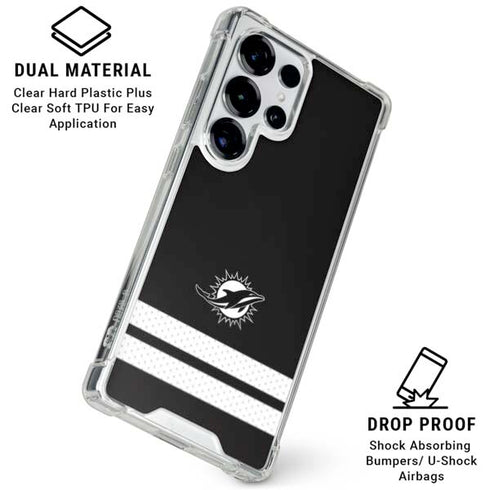 NFL Miami Dolphins Shutout Galaxy S25 Ultra Clear Case
