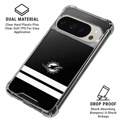 NFL Miami Dolphins Shutout Pixel 9/9 Pro Clear Case