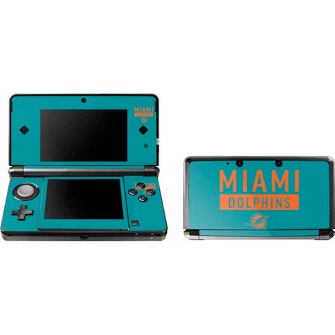 NFL Miami Dolphins Teal Performance Series Nintendo Skins