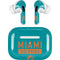 NFL Miami Dolphins Teal Performance Series AirPods Skins
