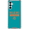 NFL Miami Dolphins Teal Performance Series Galaxy A16 5G Clear Case