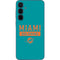 NFL Miami Dolphins Teal Performance Series Galaxy A35 5G Skin