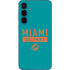 NFL Miami Dolphins Teal Performance Series Galaxy A36 5G Skin
