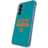 NFL Miami Dolphins Teal Performance Series Galaxy A55 5G Clear Case