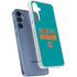 NFL Miami Dolphins Teal Performance Series Galaxy A55 5G Clear Case