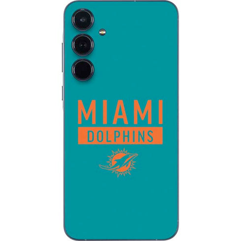 NFL Miami Dolphins Teal Performance Series Galaxy A55 5G Skin