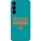 NFL Miami Dolphins Teal Performance Series Galaxy A55 5G Skin