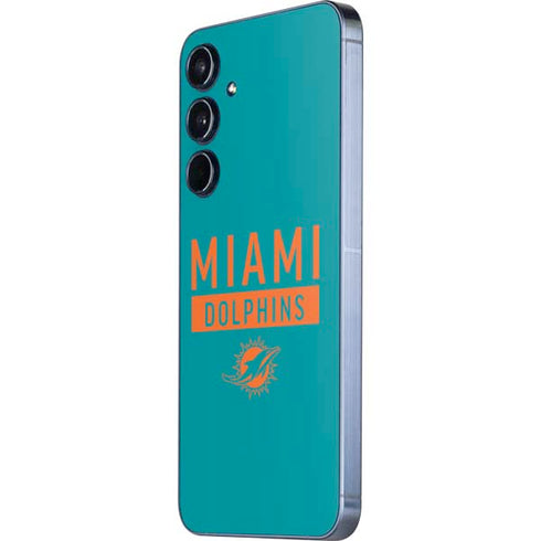 NFL Miami Dolphins Teal Performance Series Galaxy A55 5G Skin