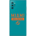 NFL Miami Dolphins Teal Performance Series Galaxy Note 10 Plus Skin