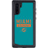NFL Miami Dolphins Teal Performance Series Galaxy Cases