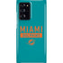 NFL Miami Dolphins Teal Performance Series Galaxy Cases