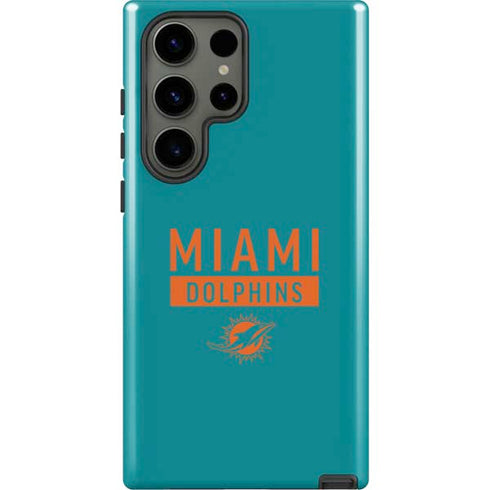 NFL Miami Dolphins Teal Performance Series Galaxy S23 Ultra Pro Case