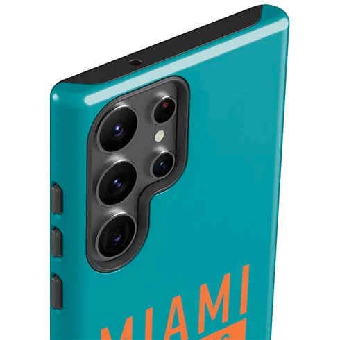 NFL Miami Dolphins Teal Performance Series Galaxy S23 Ultra Pro Case