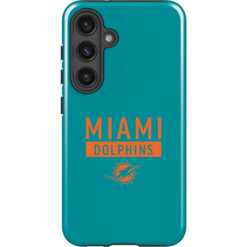 NFL Miami Dolphins Teal Performance Series Galaxy S25 Impact Case