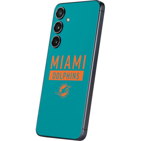 NFL Miami Dolphins Teal Performance Series Galaxy S24 Plus Skin